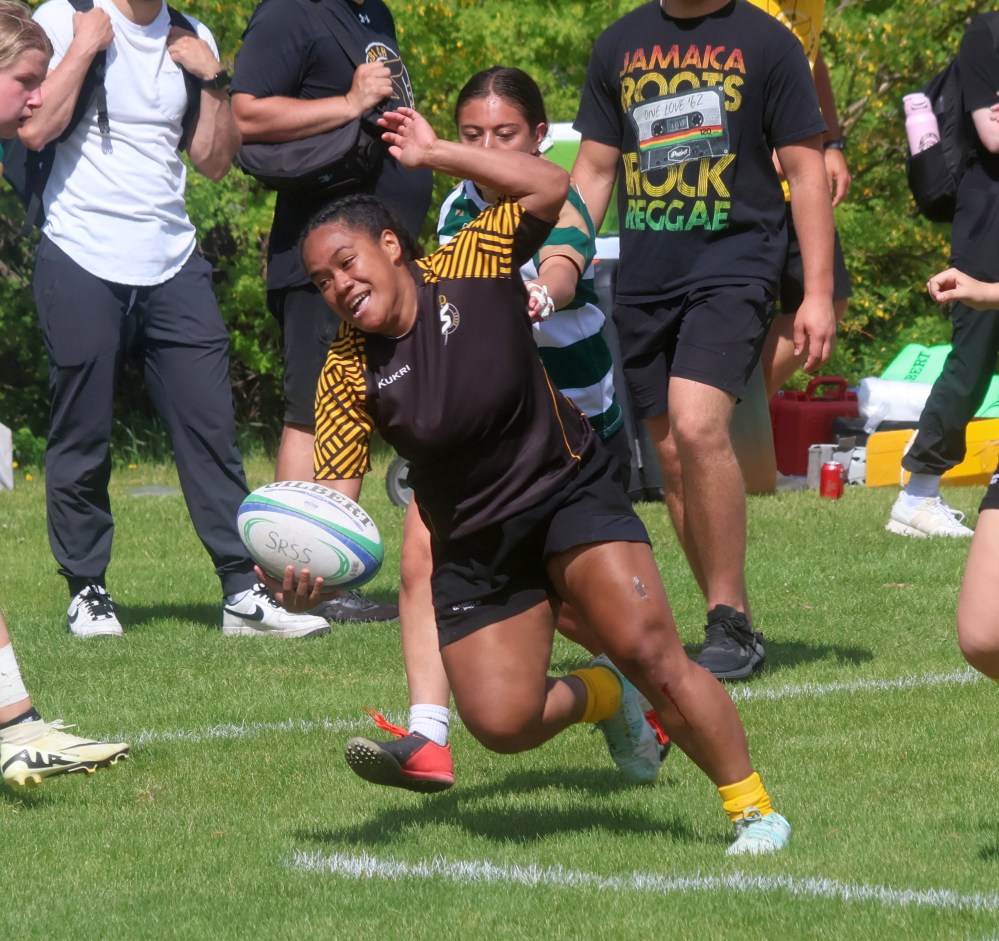 SRSS hosted their biggest ever Rugby Sevens tournament May 23 at A.D. Penner Park. (Cassidy Dankochik The Carillon)