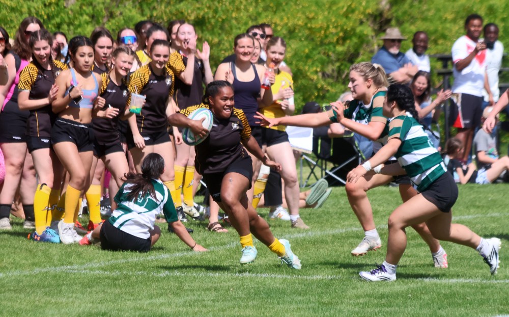 SRSS hosted their biggest ever Rugby Sevens tournament May 23 at A.D. Penner Park. (Cassidy Dankochik The Carillon)