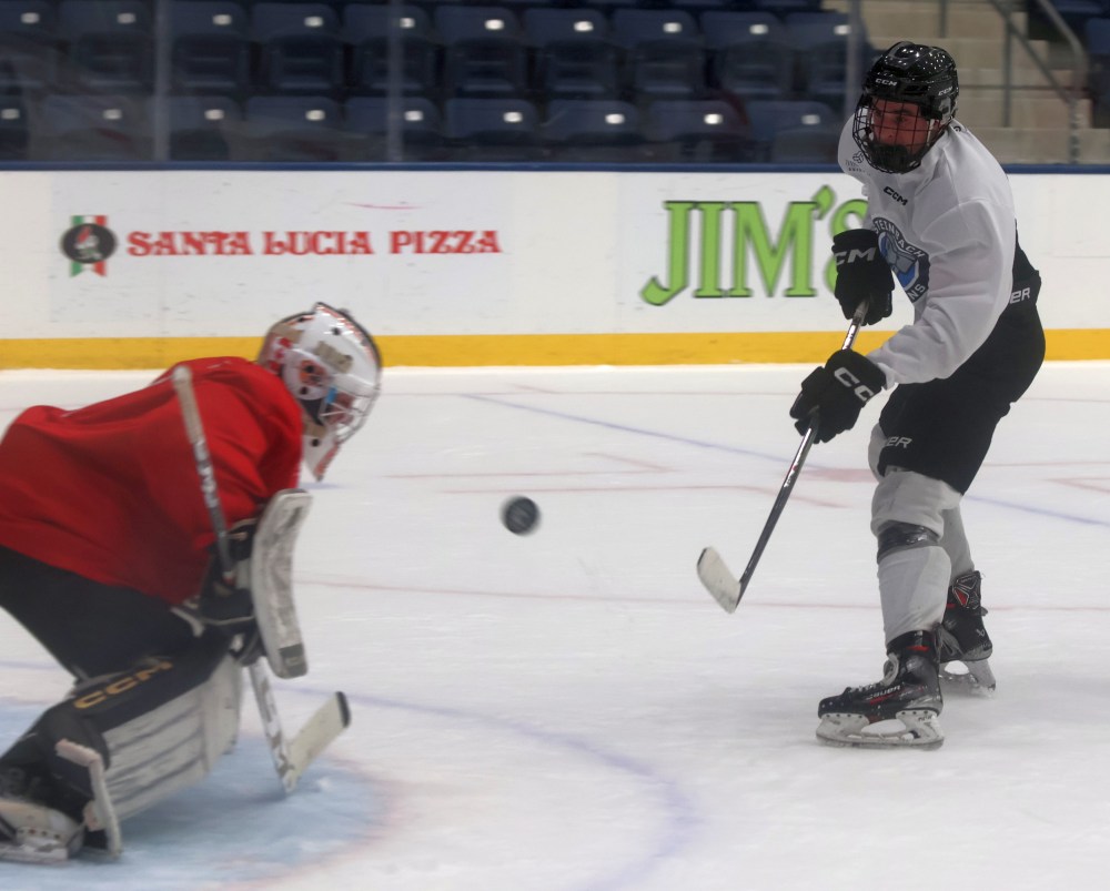 The Steinbach Pistons held their Spring Camp May 2/3. (Cassidy Dankochik The Carillon)