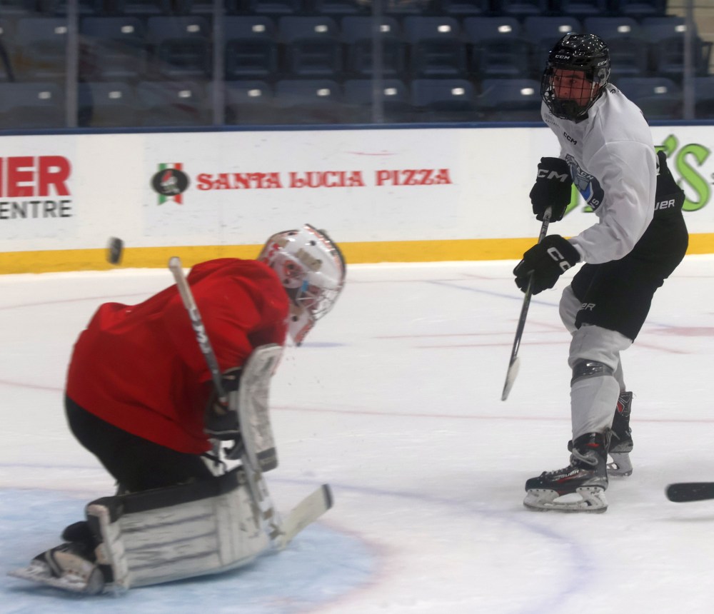 The Steinbach Pistons held their Spring Camp May 2/3. (Cassidy Dankochik The Carillon)