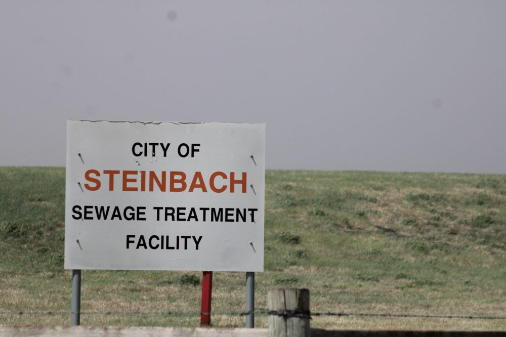 GREG VANDERMEULEN THE CARILLON
Steinbach currently treats sewage with a system of lagoons but is considering a mechanical treatment system.