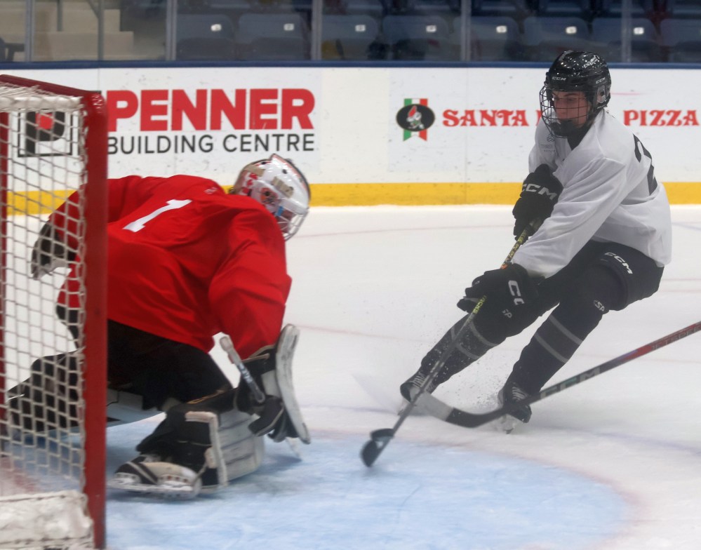 The Steinbach Pistons held their Spring Camp May 2/3. (Cassidy Dankochik The Carillon)