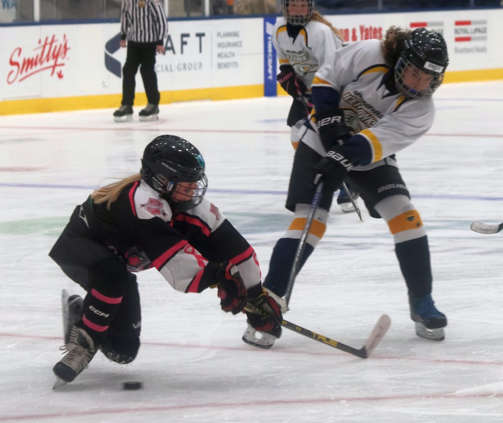 The Steinbach Millers hosted a U11 girls tournament with the final going April 27. (Cassidy Dankochik The Carillon)