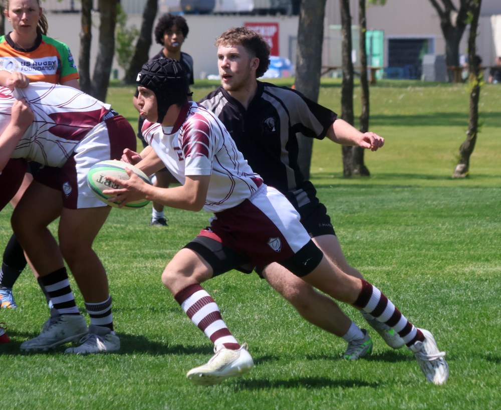 SRSS hosted their biggest ever Rugby Sevens tournament May 23 at A.D. Penner Park. (Cassidy Dankochik The Carillon)