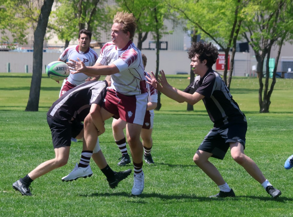 SRSS hosted their biggest ever Rugby Sevens tournament May 23 at A.D. Penner Park. (Cassidy Dankochik The Carillon)