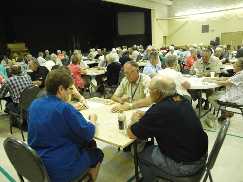 The Pat Porter Centre will once again host the card games at the 55-plus games. The Centre, although it had yet to be named in the long-time volunteer's honour, was the card game hub in 2011, the last time Steinbach hosted the games. (Terry Frey Carillon Archives)