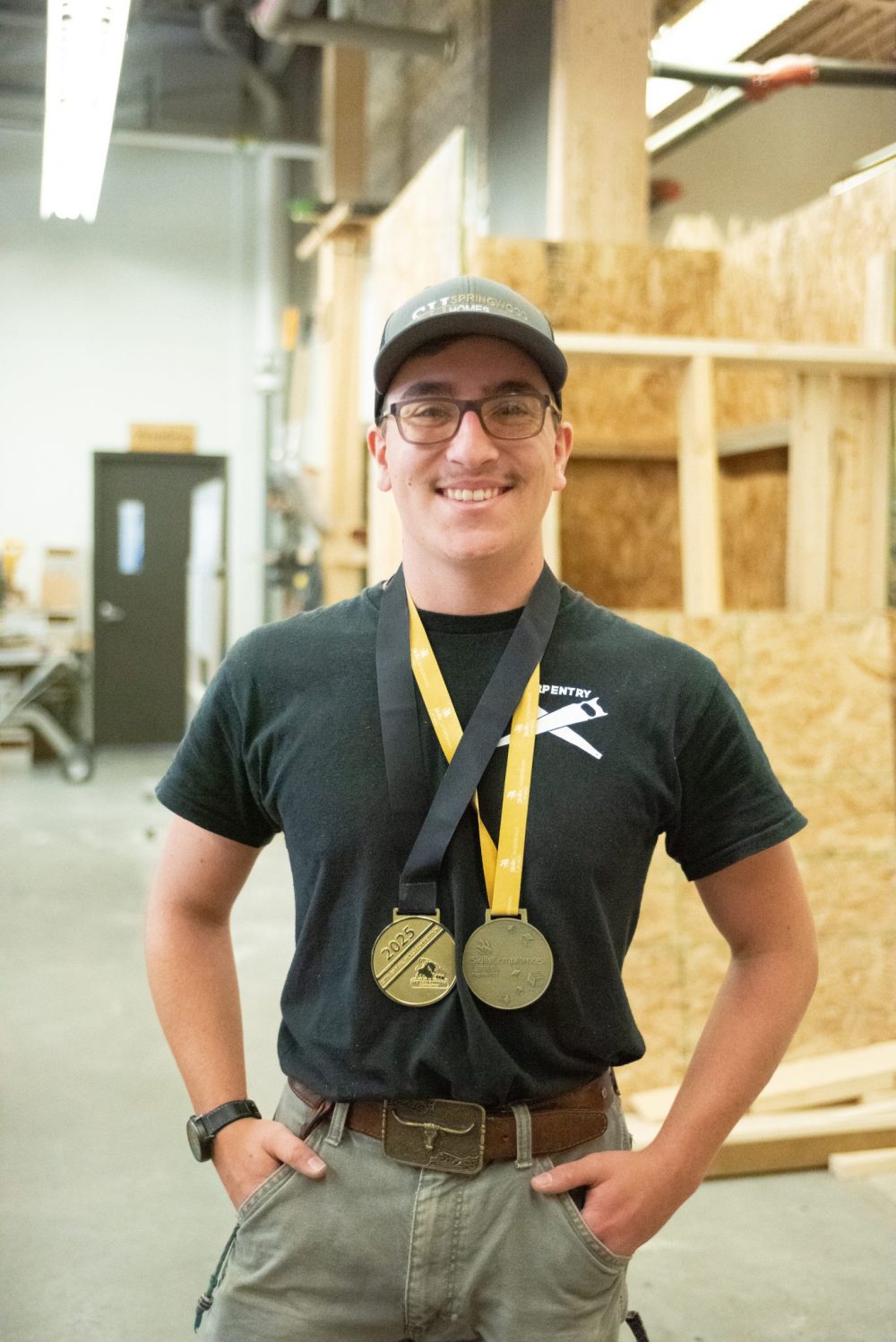 SVJETLANA MLINAREVIC THE CARILLON
Steinbach Regional Secondary School student Connor Brick won Gold in the provincial and national legs of Skills Canada competition, which sees high school students from across the province and country compete in the trades.