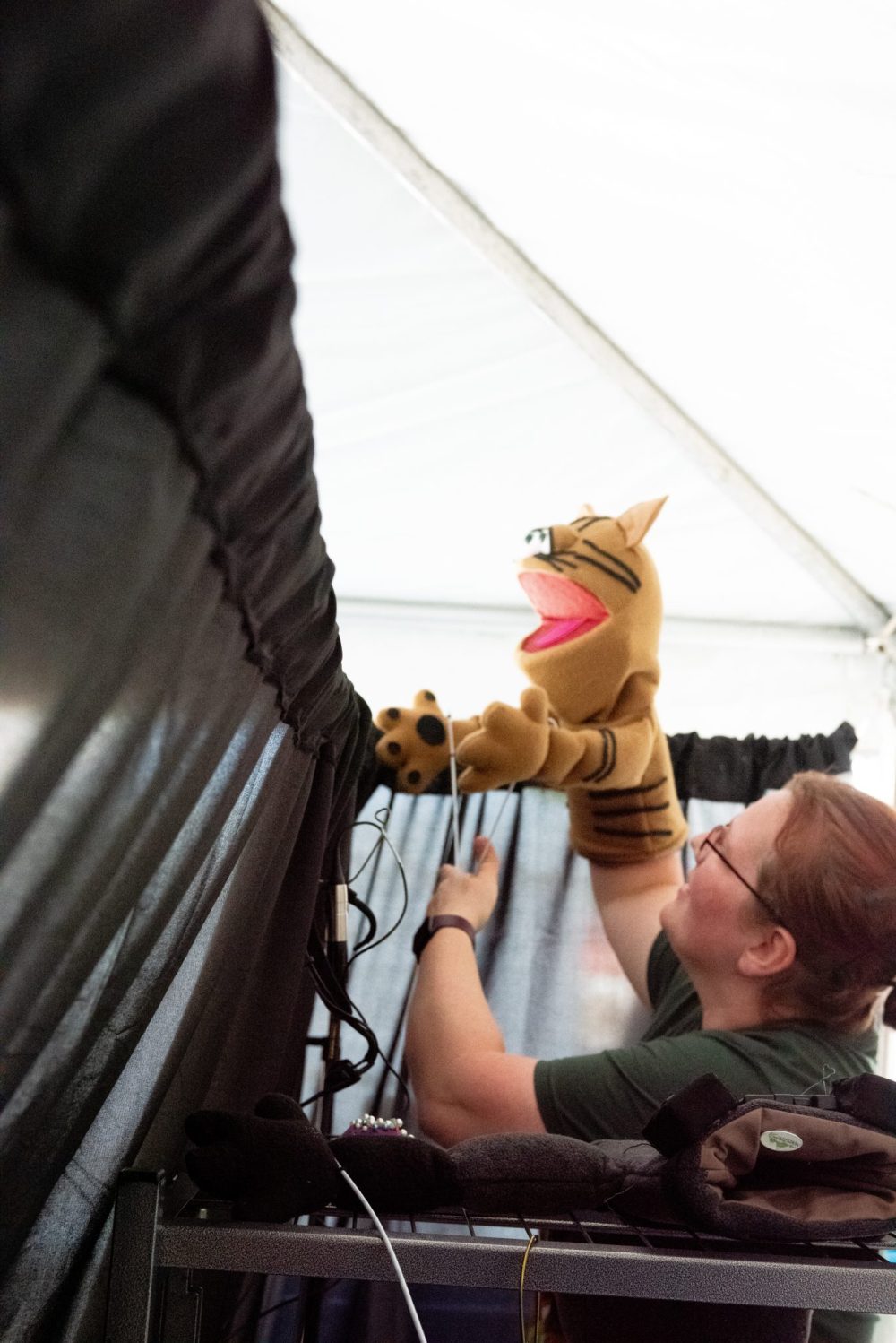 SVJETLANA MLINAREVIC THE CARILLON
Puppeteer Kara Nordstrom from North Stream Creations held a puppet show at Summer in the City on June 13, 2025 in Steinbach.
