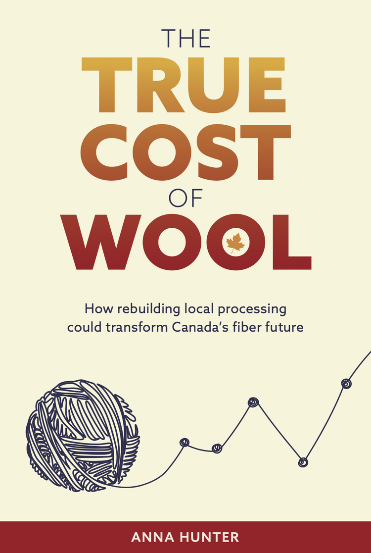 Photo from Long Way Homestead
The cover of The True Cost of Wool.