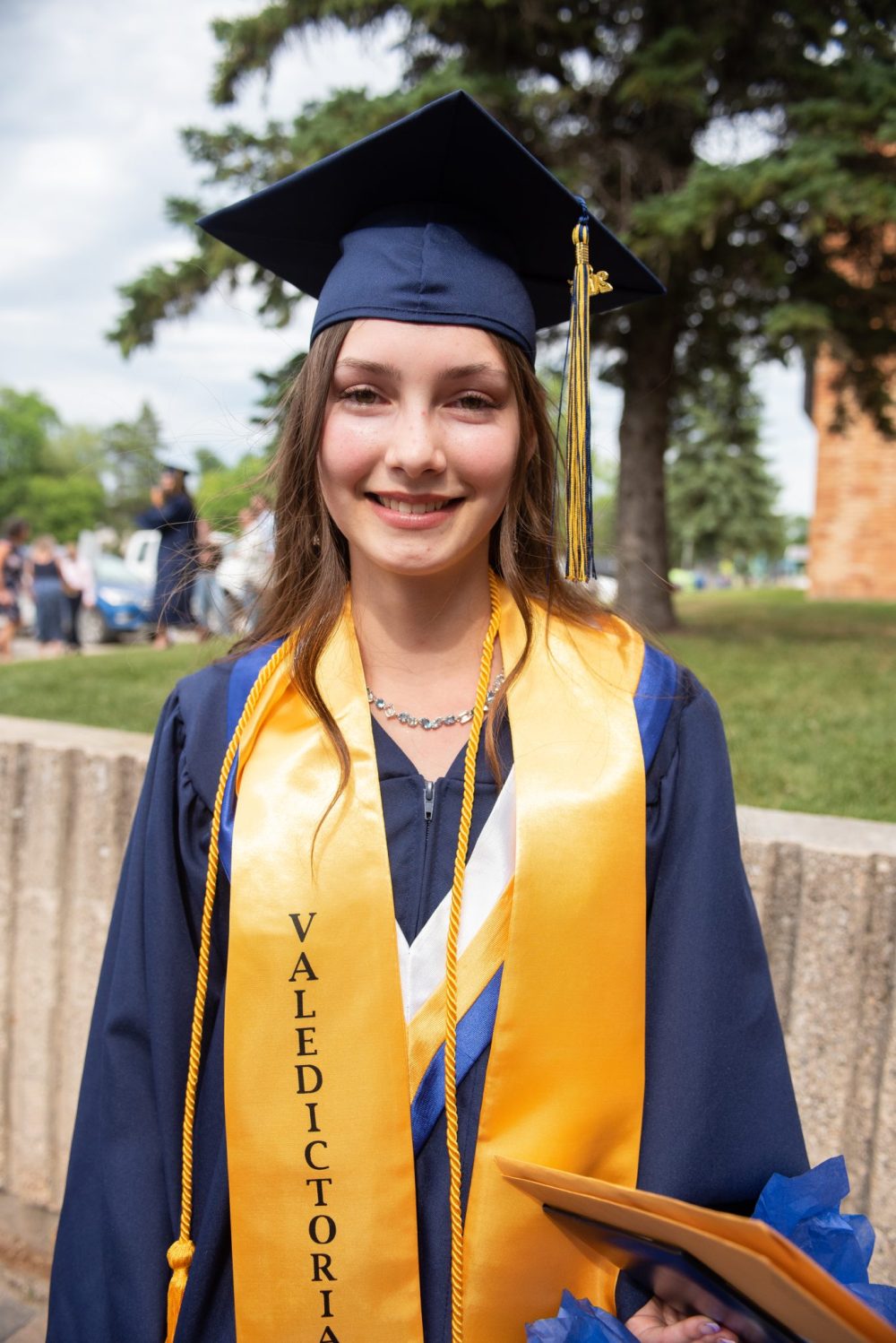 SVJETLANA MLINAREVIC THE CARILLON
Valedictorian Brylie Woods plans on working at Bethesda Regional Health Centre after graduation.