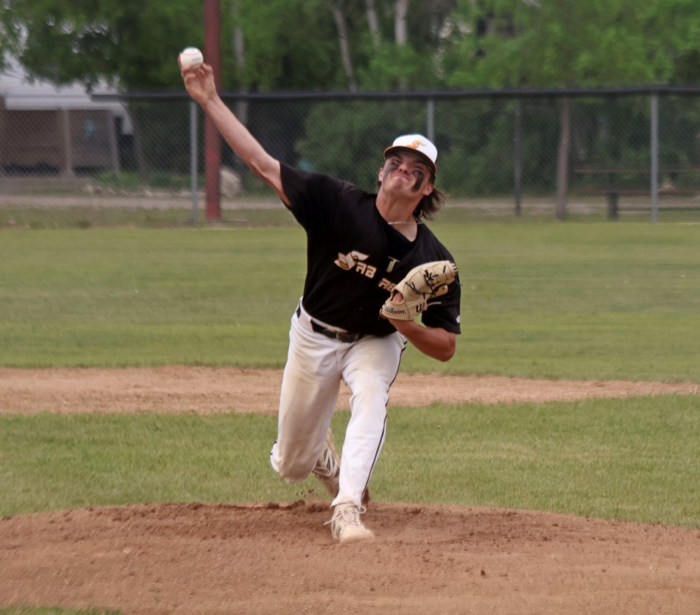 Action from the MHSAA baseball championships in Stonewall. (Cassidy Dankochik The Carillon)