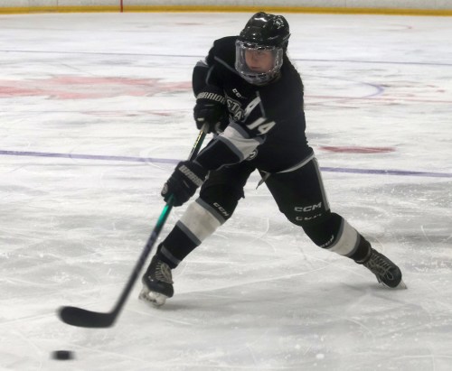 Lexi Remillard and her sister Kali will both be going to Assiniboine Community College to play for the Cougars in the American Collegiate Hockey Association. (Cassidy Dankochik Carillon Archives)