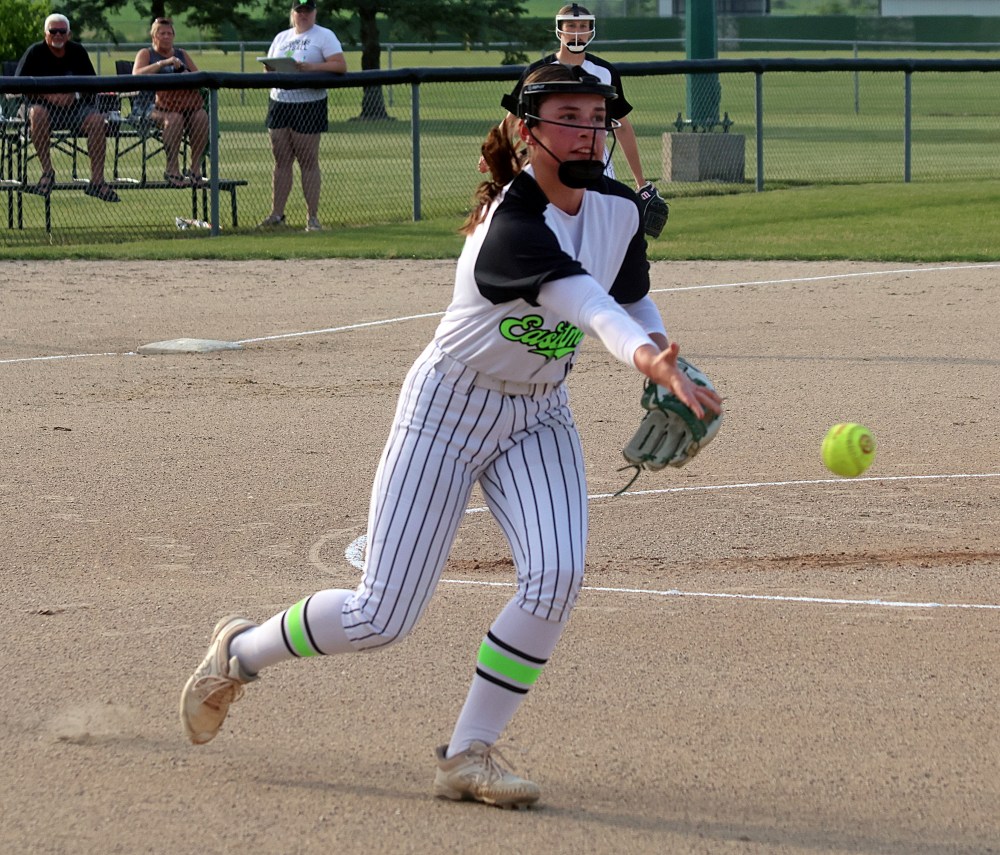 The U17 AAA Wildcats picked up back to back wins over the Smitty's Terminators during a doubleheader hosted in Friedensfeld June 18. (Cassidy Dankochik The Carillon)