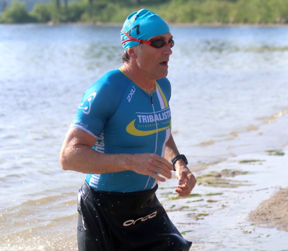 The annual St Malo Triathlon was held June 21 in the provincial park. (Cassidy Dankochik The Carillon)