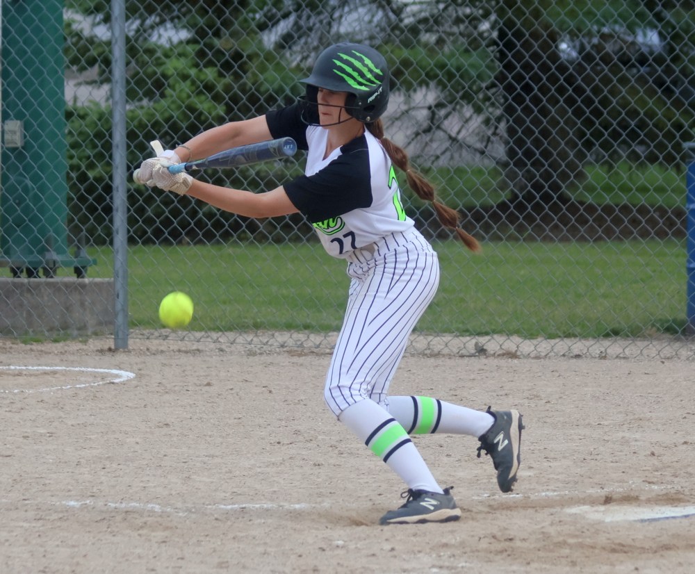 The U17 AAA Wildcats picked up back to back wins over the Smitty's Terminators during a doubleheader hosted in Friedensfeld June 18. (Cassidy Dankochik The Carillon)