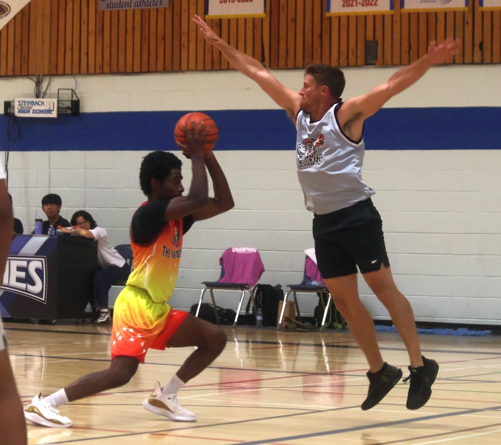 The Prairie Basketball League held finals for all their divisions at Steinbach Christian School June 21. (Cassidy Dankochik The Carillon)