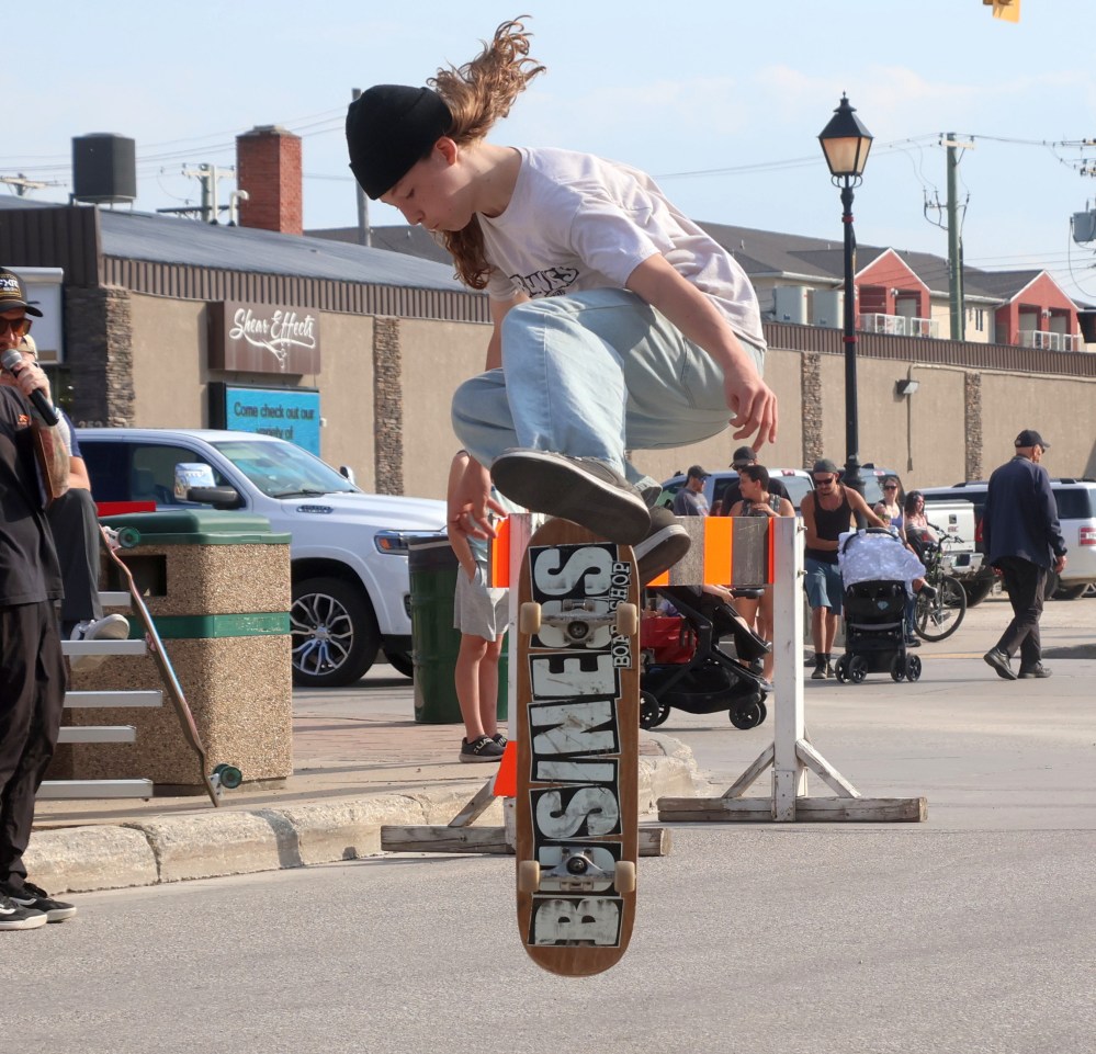 The Business Board Shop hosted their annual Summer Skate Series during Summer in the City. (Cassidy Dankochik The Carillon)