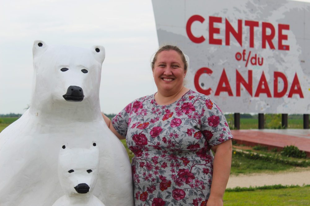 CHRIS GAREAU THE CARILLON
Tache economic development officer Martha Petrusevich has big plans for the Centre of Canada.