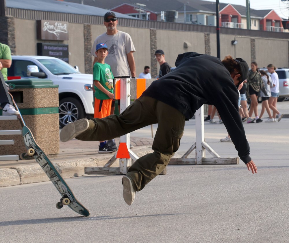 The Business Board Shop hosted their annual Summer Skate Series during Summer in the City. (Cassidy Dankochik The Carillon)