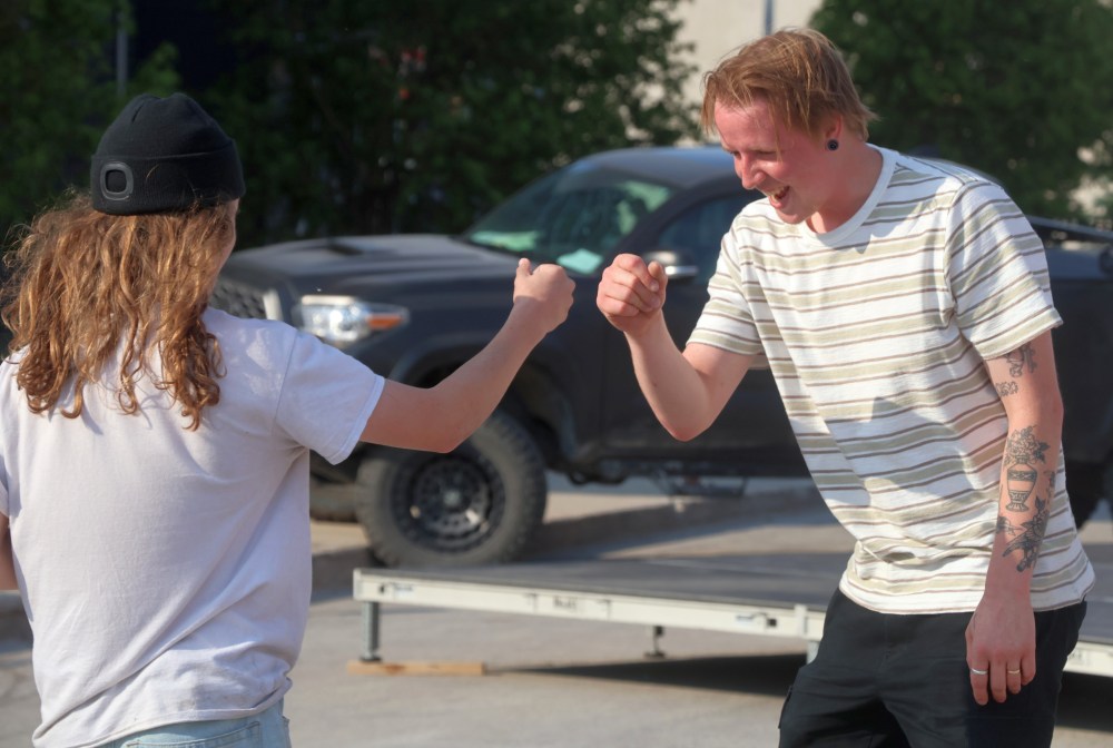 The Business Board Shop hosted their annual Summer Skate Series during Summer in the City. (Cassidy Dankochik The Carillon)