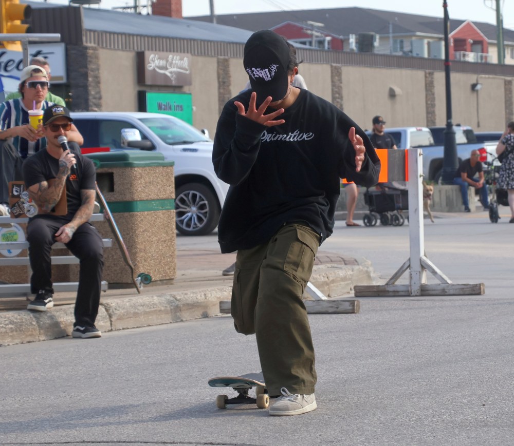 The Business Board Shop hosted their annual Summer Skate Series during Summer in the City. (Cassidy Dankochik The Carillon)