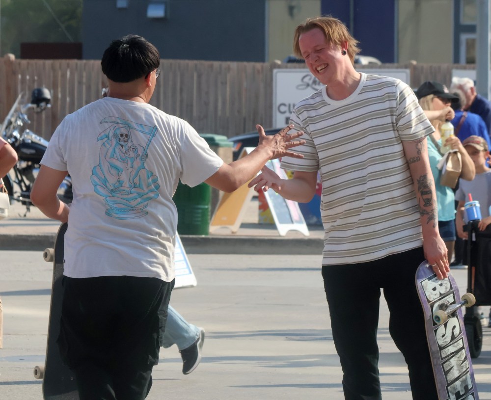 The Business Board Shop hosted their annual Summer Skate Series during Summer in the City. (Cassidy Dankochik The Carillon)