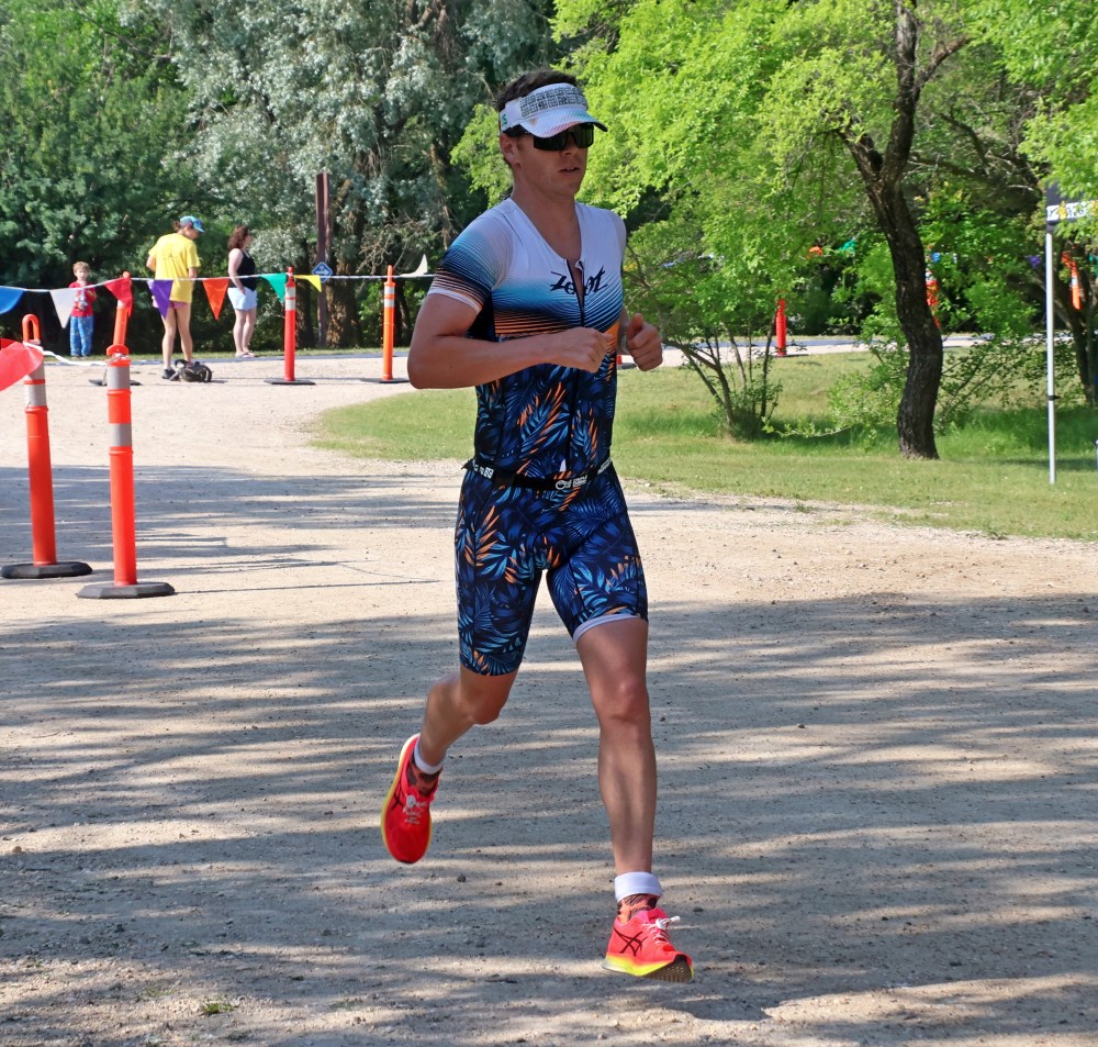 The annual St Malo Triathlon was held June 21 in the provincial park. (Cassidy Dankochik The Carillon)