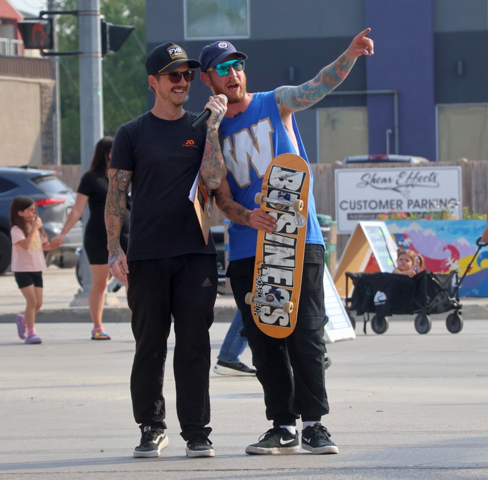 The Business Board Shop hosted their annual Summer Skate Series during Summer in the City. (Cassidy Dankochik The Carillon)
