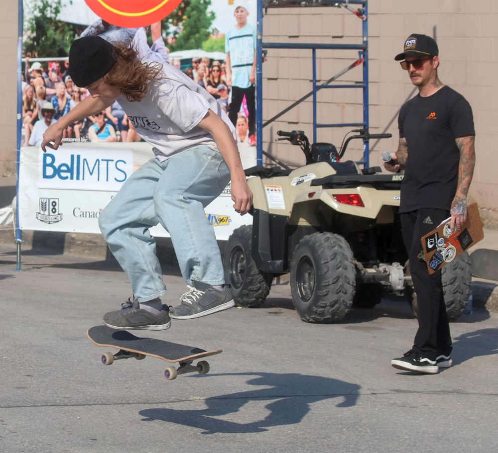 The Business Board Shop hosted their annual Summer Skate Series during Summer in the City. (Cassidy Dankochik The Carillon)