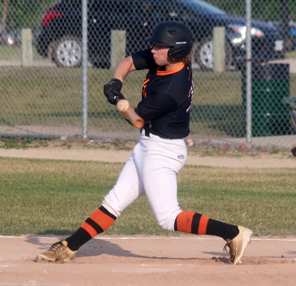 The Carillon Sultans defeated Pembina Valley in MJBL action June 16. (Cassidy Dankochik The Carillon)