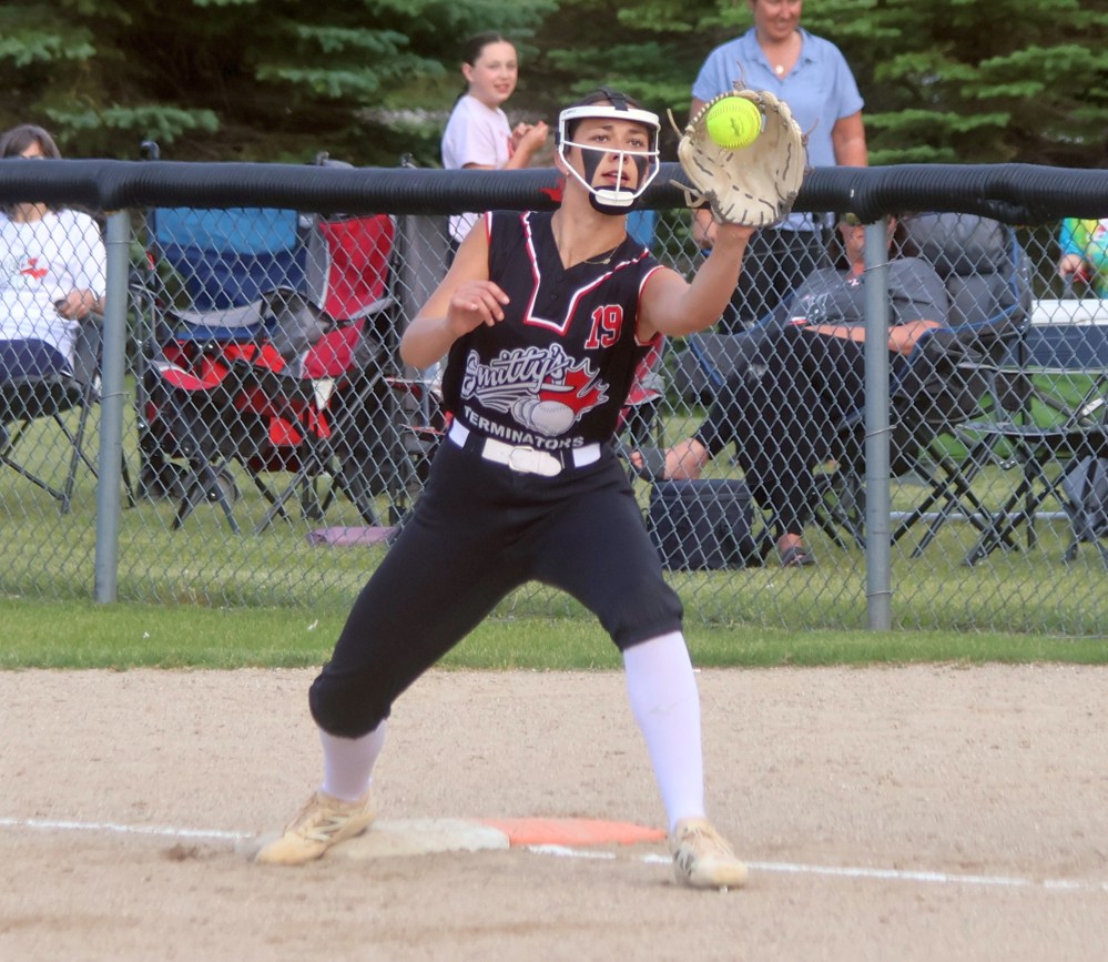 The U17 AAA Wildcats picked up back to back wins over the Smitty's Terminators during a doubleheader hosted in Friedensfeld June 18. (Cassidy Dankochik The Carillon)