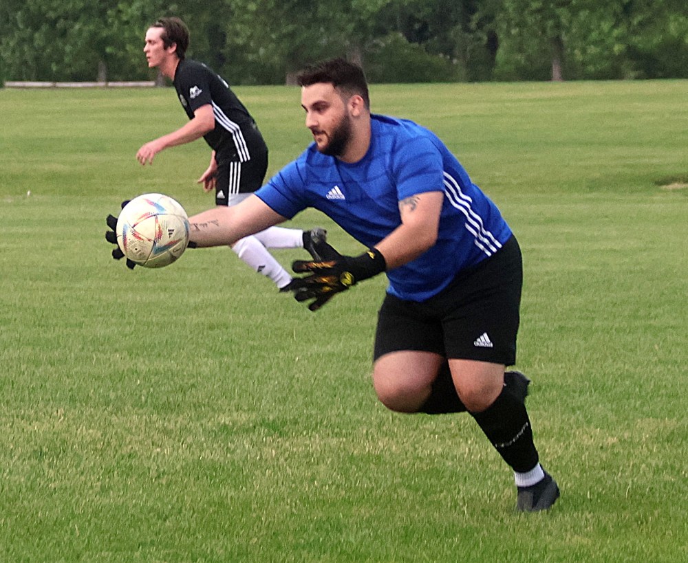 The Niverville Force dropped their home opener to Grant Park 5-3 June 12. (Cassidy Dankochik The Carillon)