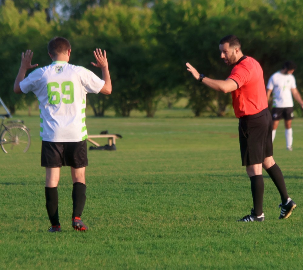 The Hanover Strikers picked up a 5-2 win June 17. (Cassidy Dankochik The Carillon)