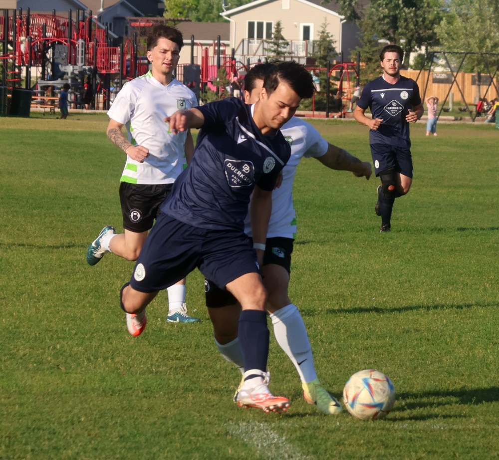 The Hanover Strikers picked up a 5-2 win June 17. (Cassidy Dankochik The Carillon)