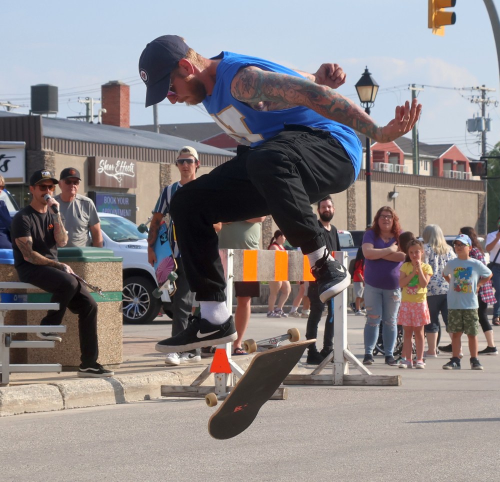 The Business Board Shop hosted their annual Summer Skate Series during Summer in the City. (Cassidy Dankochik The Carillon)