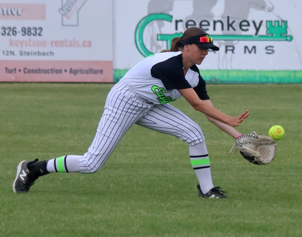 The U17 AAA Wildcats picked up back to back wins over the Smitty's Terminators during a doubleheader hosted in Friedensfeld June 18. (Cassidy Dankochik The Carillon)