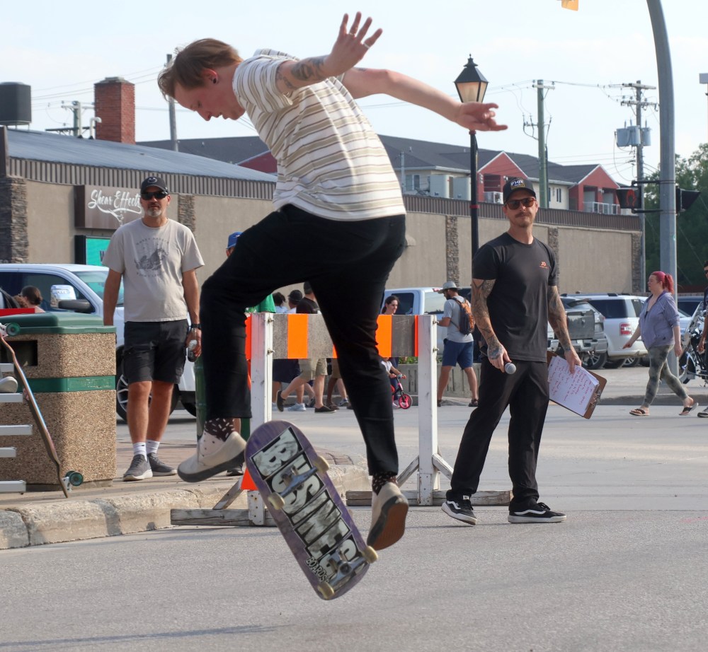 The Business Board Shop hosted their annual Summer Skate Series during Summer in the City. (Cassidy Dankochik The Carillon)