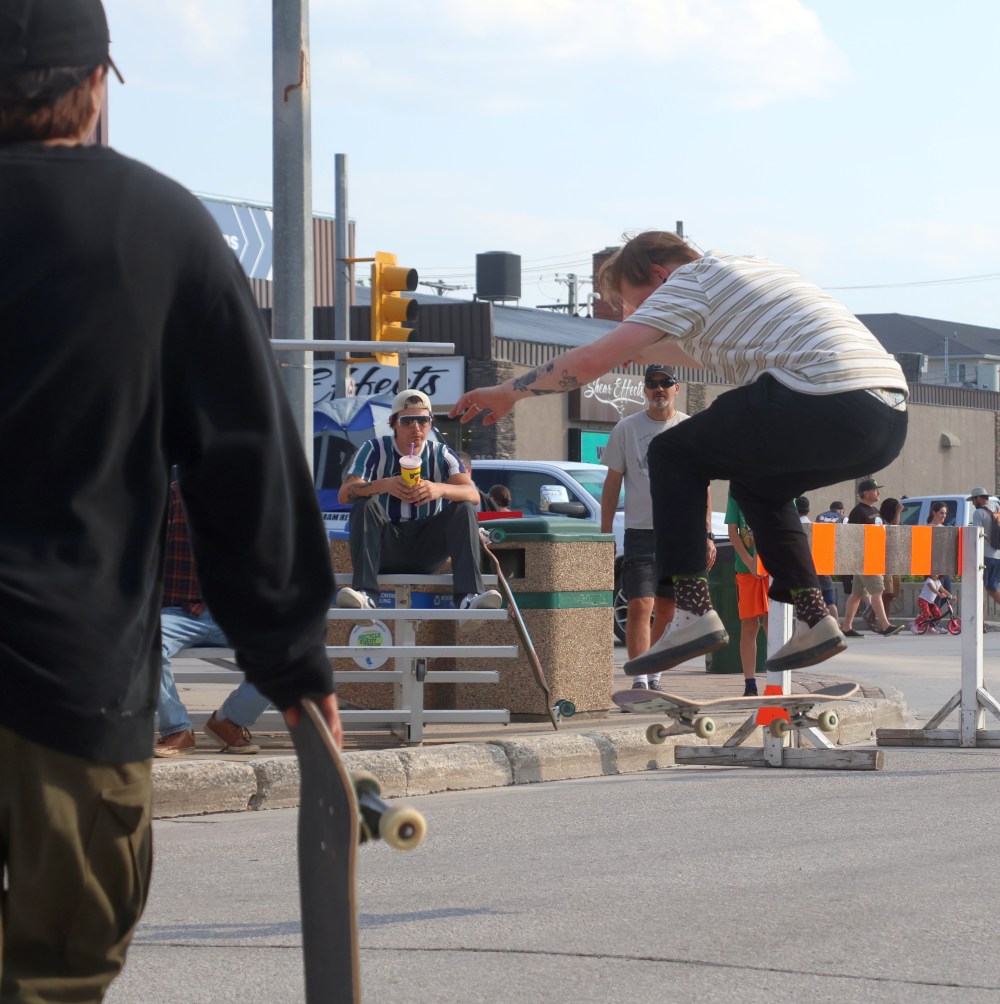 The Business Board Shop hosted their annual Summer Skate Series during Summer in the City. (Cassidy Dankochik The Carillon)