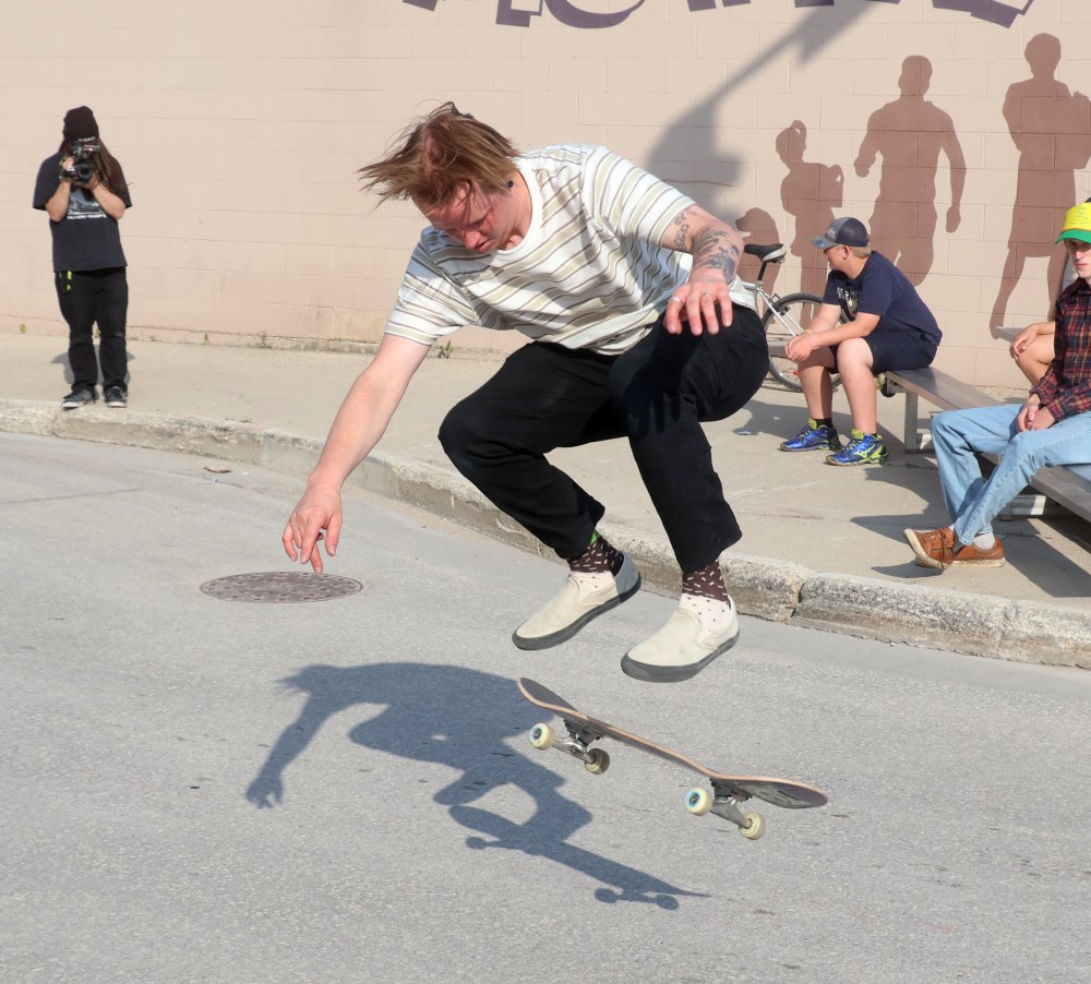 The Business Board Shop hosted their annual Summer Skate Series during Summer in the City. (Cassidy Dankochik The Carillon)