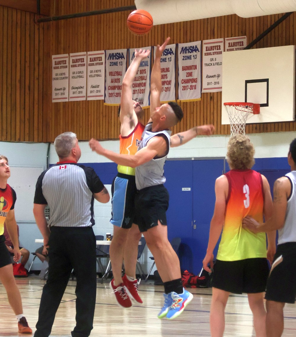 The Prairie Basketball League held finals for all their divisions at Steinbach Christian School June 21. (Cassidy Dankochik The Carillon)