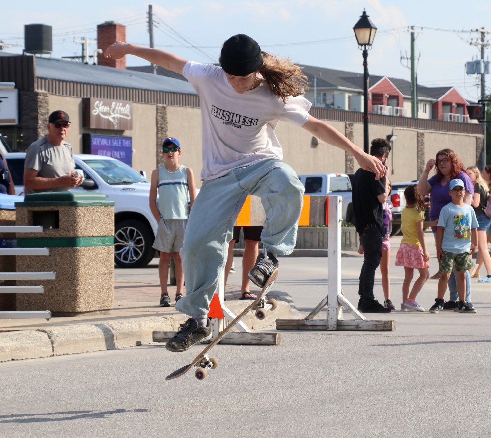 The Business Board Shop hosted their annual Summer Skate Series during Summer in the City. (Cassidy Dankochik The Carillon)