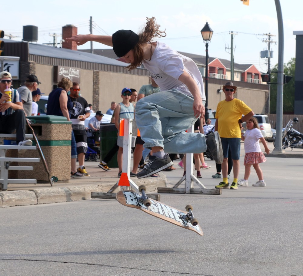 The Business Board Shop hosted their annual Summer Skate Series during Summer in the City. (Cassidy Dankochik The Carillon)