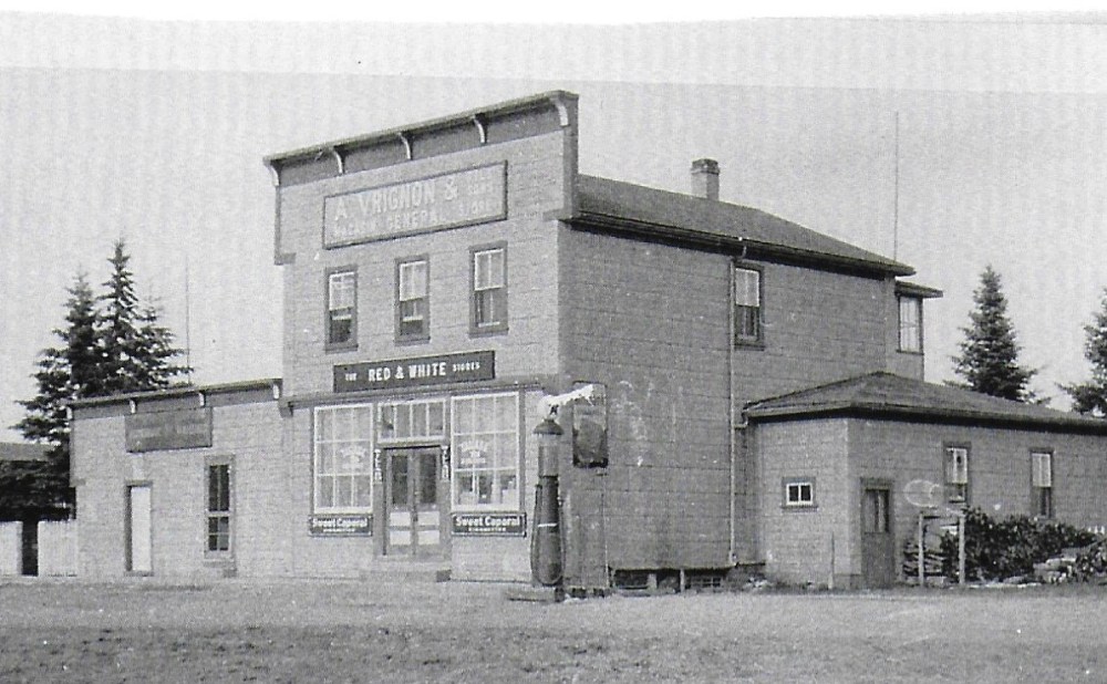Submitted
Vrignon and Son General Store was in operation from 1906 to 1974.