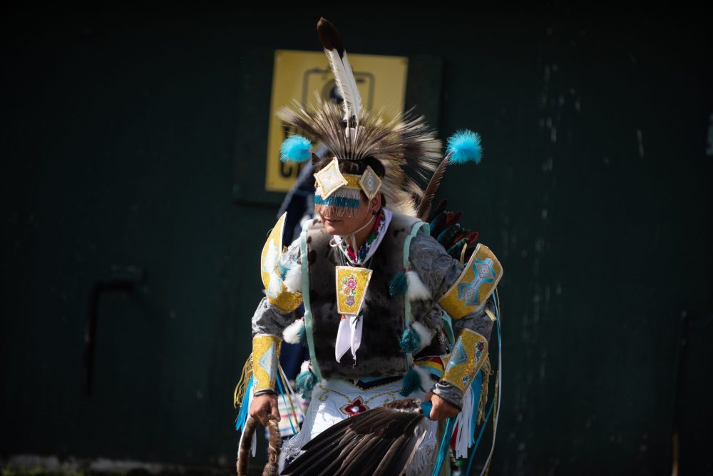 SVJETLANA MLINAREVIC THE CARILLON
Aiden Henry of Roseau River Anishinabe First Nation dances the Prairie Chicken during the Manitoba Stampede in Morris on July 18, 2025.