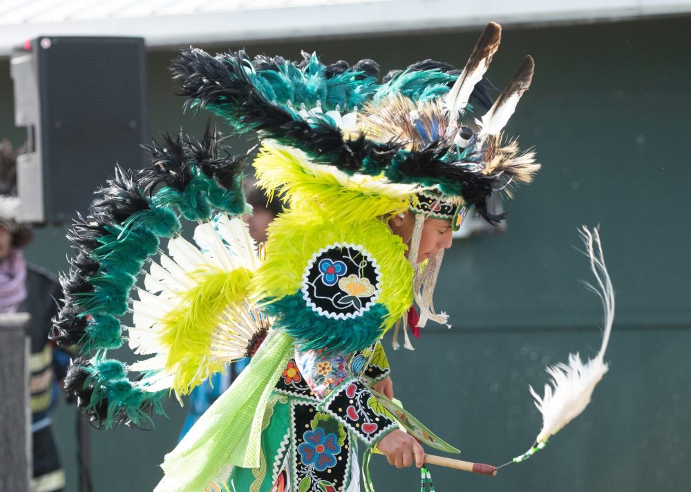 SVJETLANA MLINAREVIC THE CARILLON
C.J. Whitecalf of Sweet Grass, Saskatchewan, dances the Men's Fancy Bussel during the Manitoba Stampede in Morris on July 18, 2025.