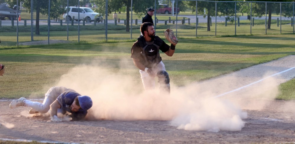 The Carillon Sultans took down Stonewall in Winnipeg Senior Baseball League Action June 24. (Cassidy Dankochik The Carillon)