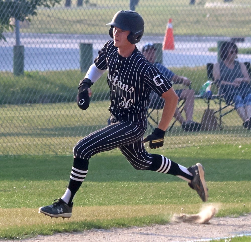 The Carillon Sultans defeated the Pembina Valley Orioles July 15, helping them to clinch the MJBL regular season title. (Cassidy Dankochik The Carillon)