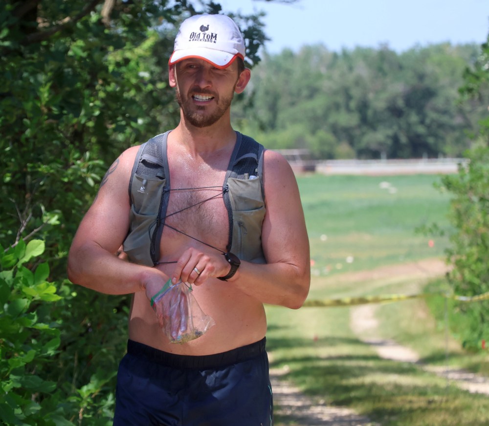 The Old Tom Backyard Ultramarathon in Blumenort is the only race of that format hosted in Manitoba. (Cassidy Dankochik The Carillon)