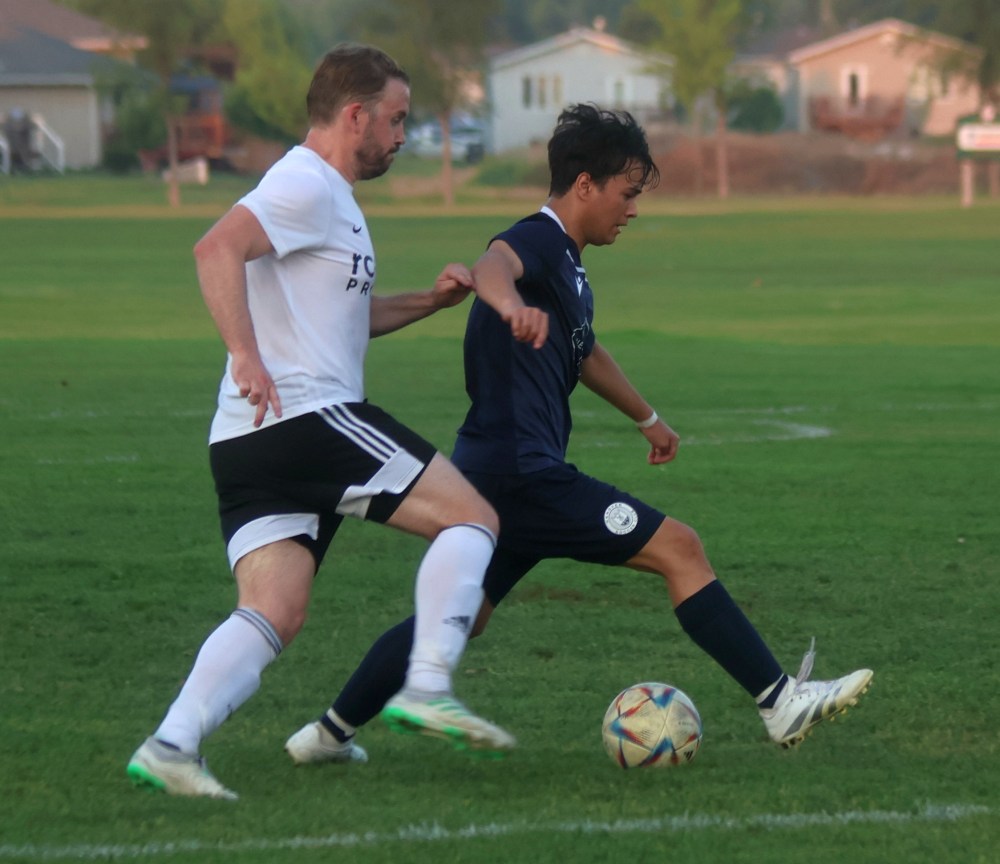 The Hanover Strikers came away with a 3-2 win in a match played July 2. (Cassidy Dankochik The Carillon)