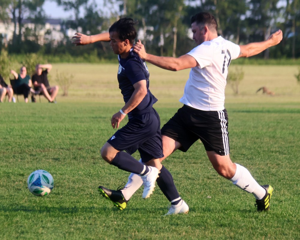 The Hanover Strikers came away with a 3-2 win in a match played July 2. (Cassidy Dankochik The Carillon)